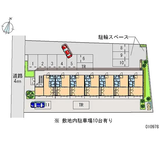 ★手数料０円★南足柄市和田河原　月極駐車場（LP）
